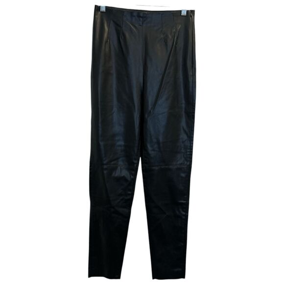 Zara Pants - ZARA Black Leather Pants